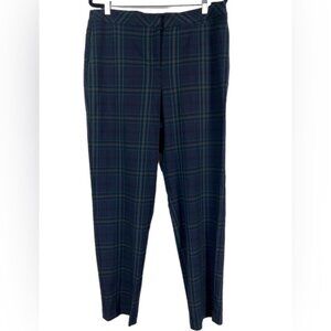 NWT‎ J.Jill PREMIUM BI-STRETCH Plaid Pants Cotton/Rayon/Spandex Size 16
